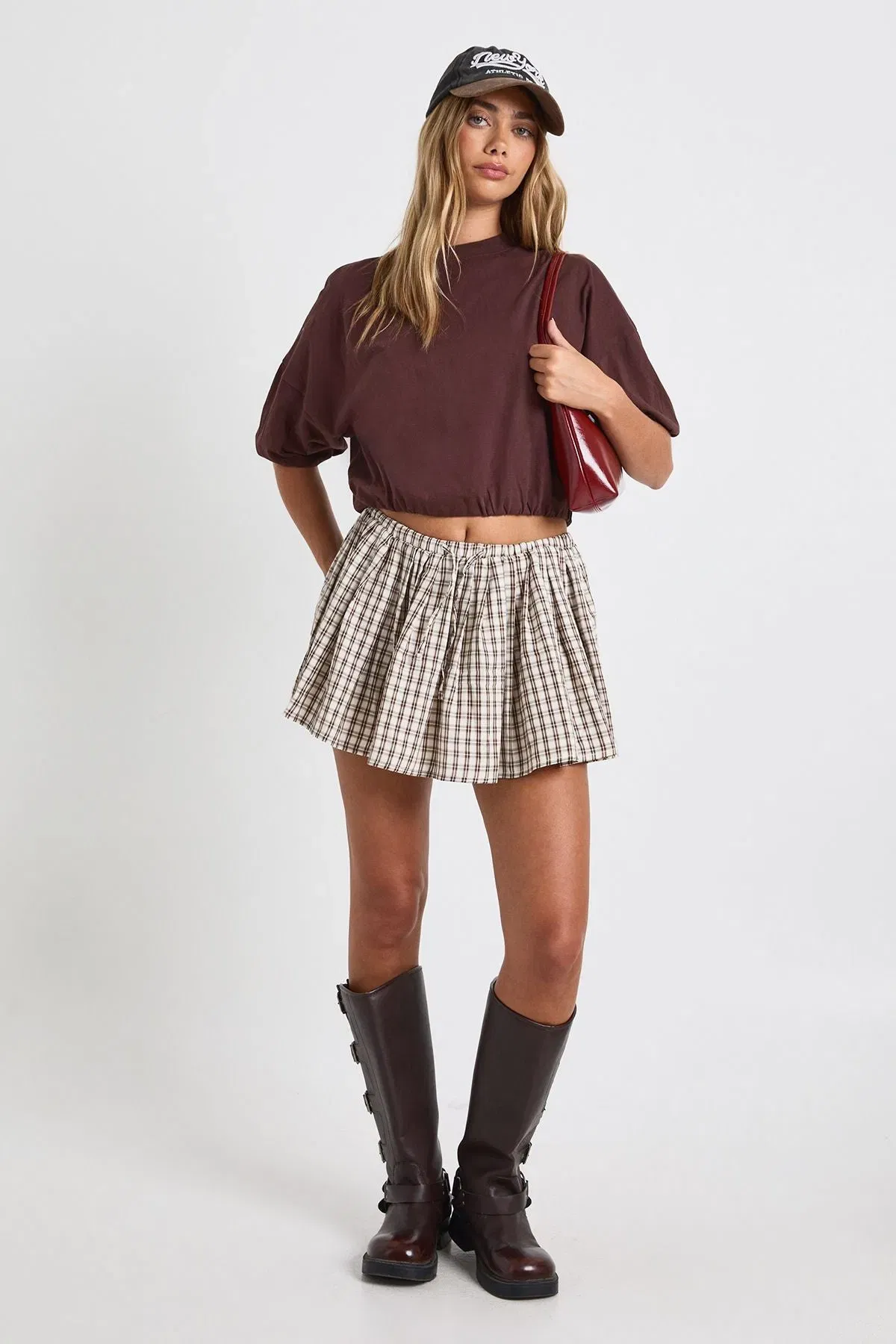 Cotton Elasticated Waist T-Shirt
