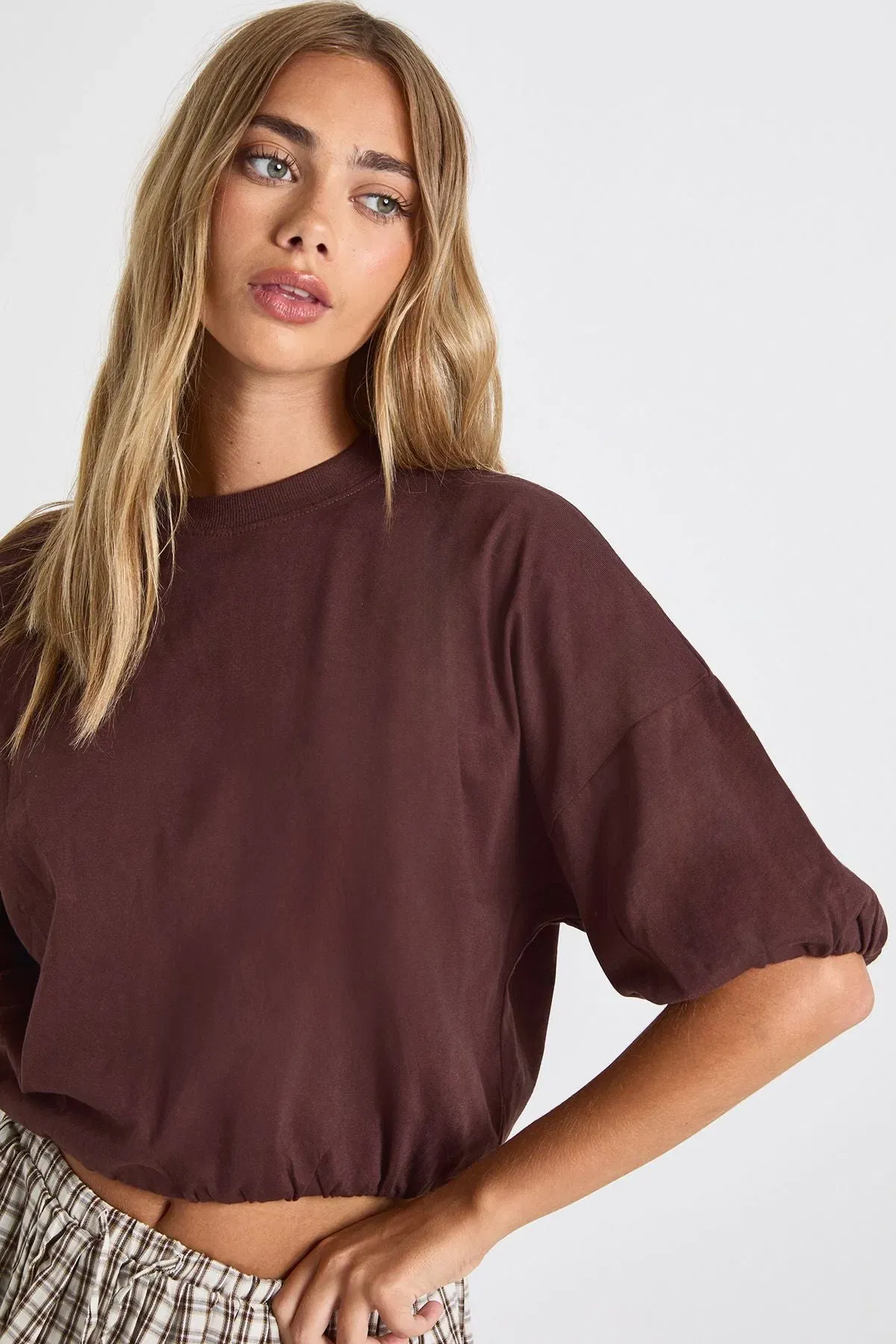 Cotton Elasticated Waist T-Shirt