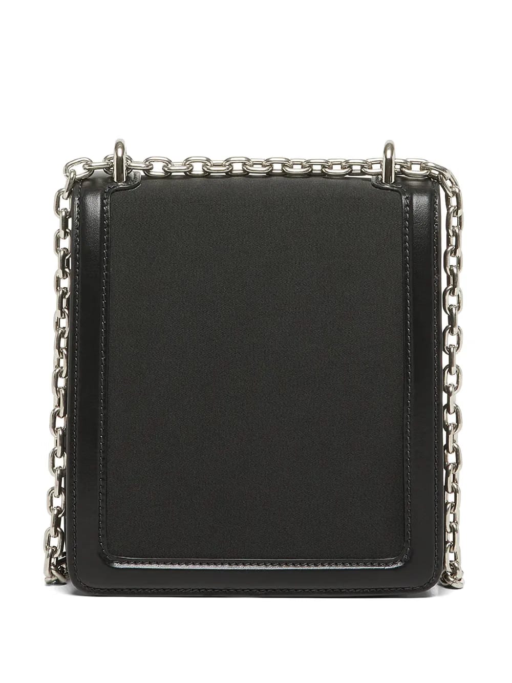 jacquard logo shoulder bag
