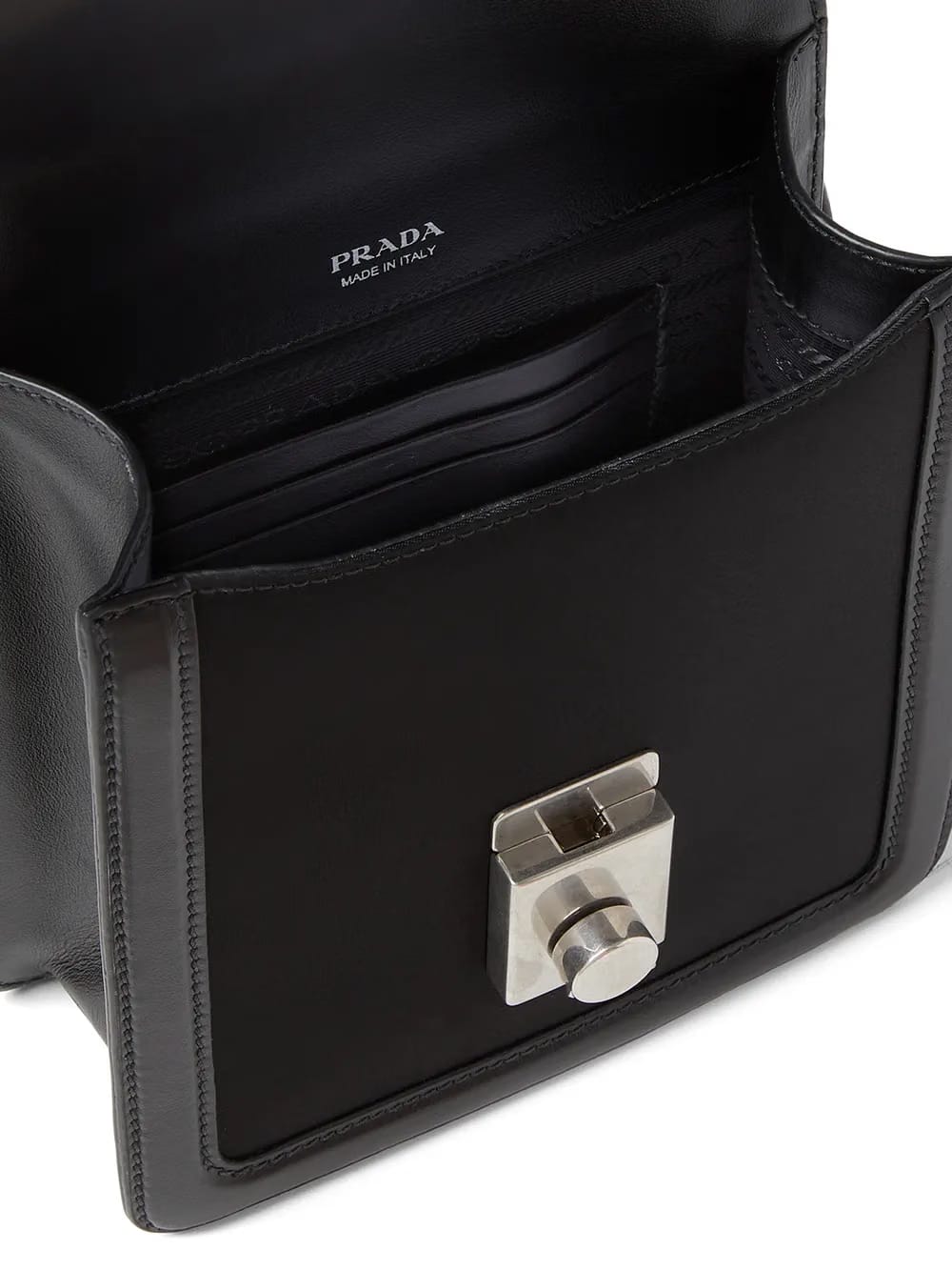 jacquard logo shoulder bag