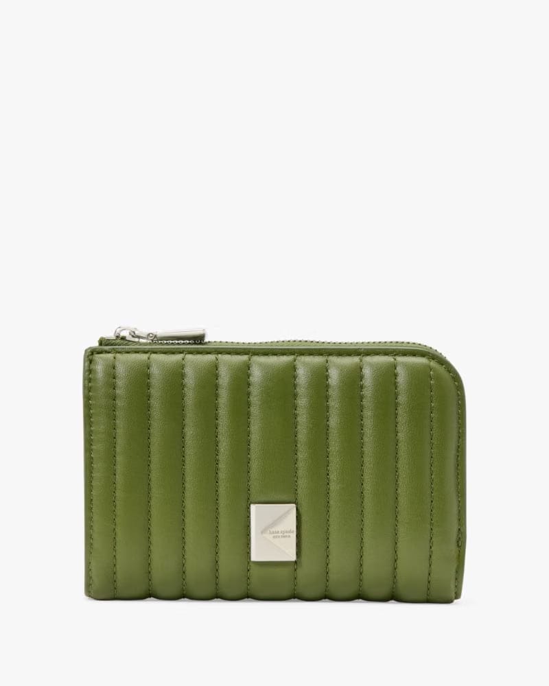 Deco Quilted Compact Wallet