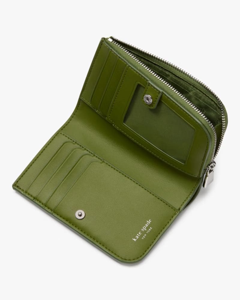 Deco Quilted Compact Wallet
