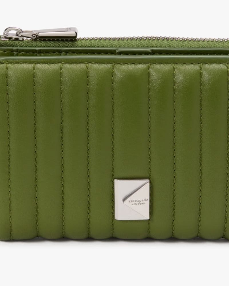 Deco Quilted Compact Wallet