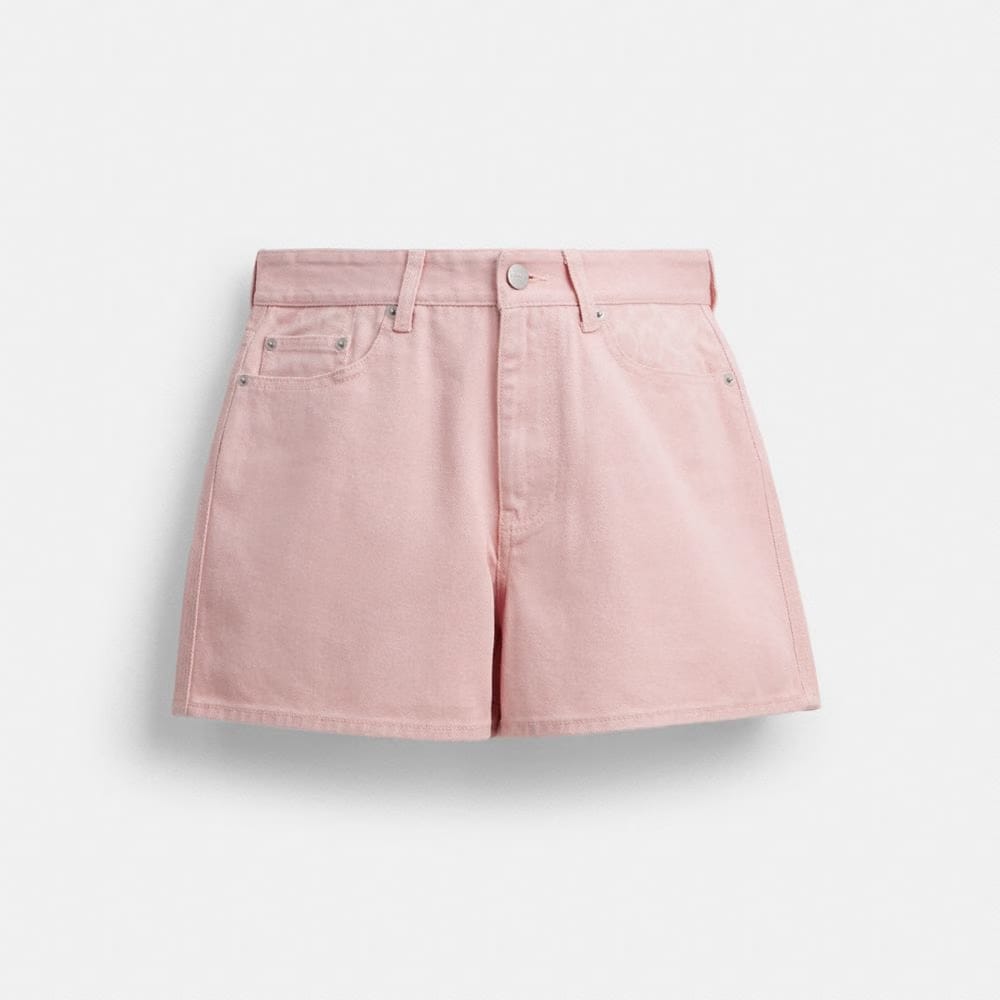 Colorful Signature Denim Shorts