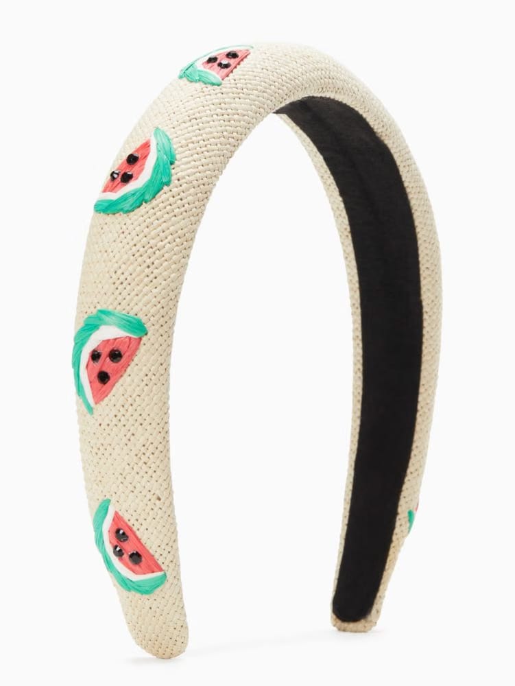 Watermelon Party Embroidered Headband