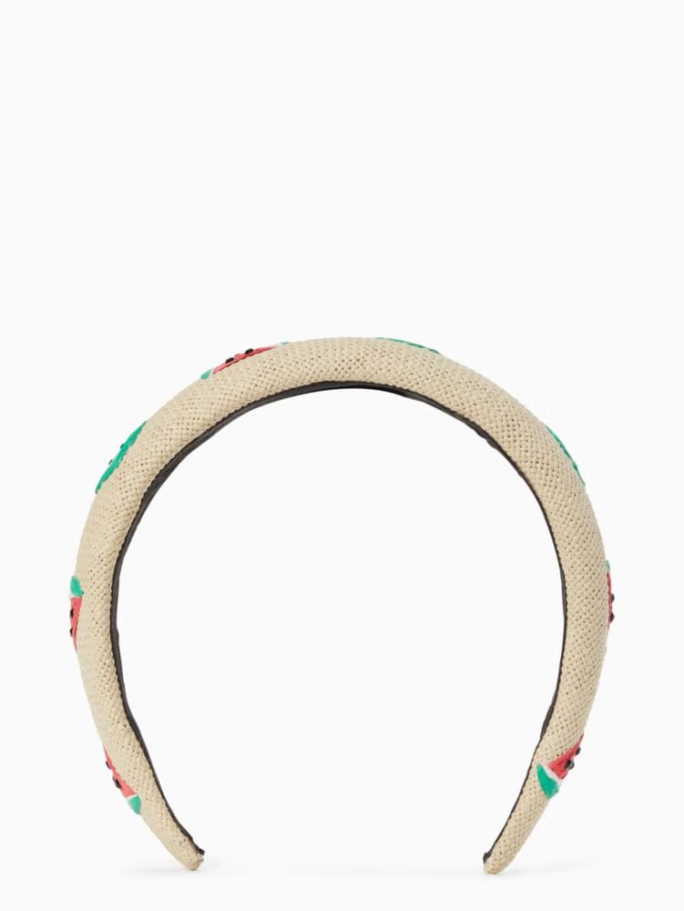 Watermelon Party Embroidered Headband