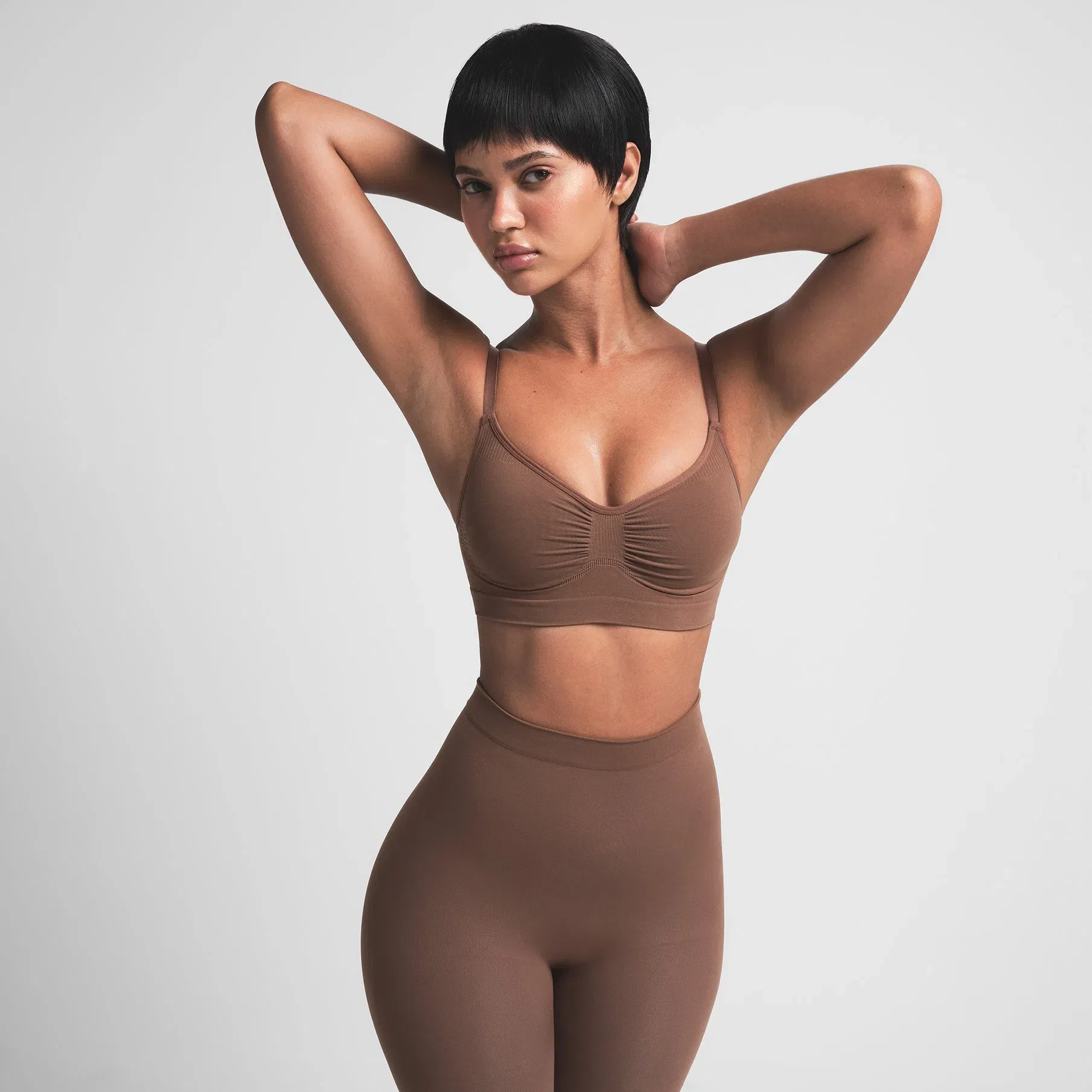 SEAMLESS SCULPT BRALETTE | JASPER