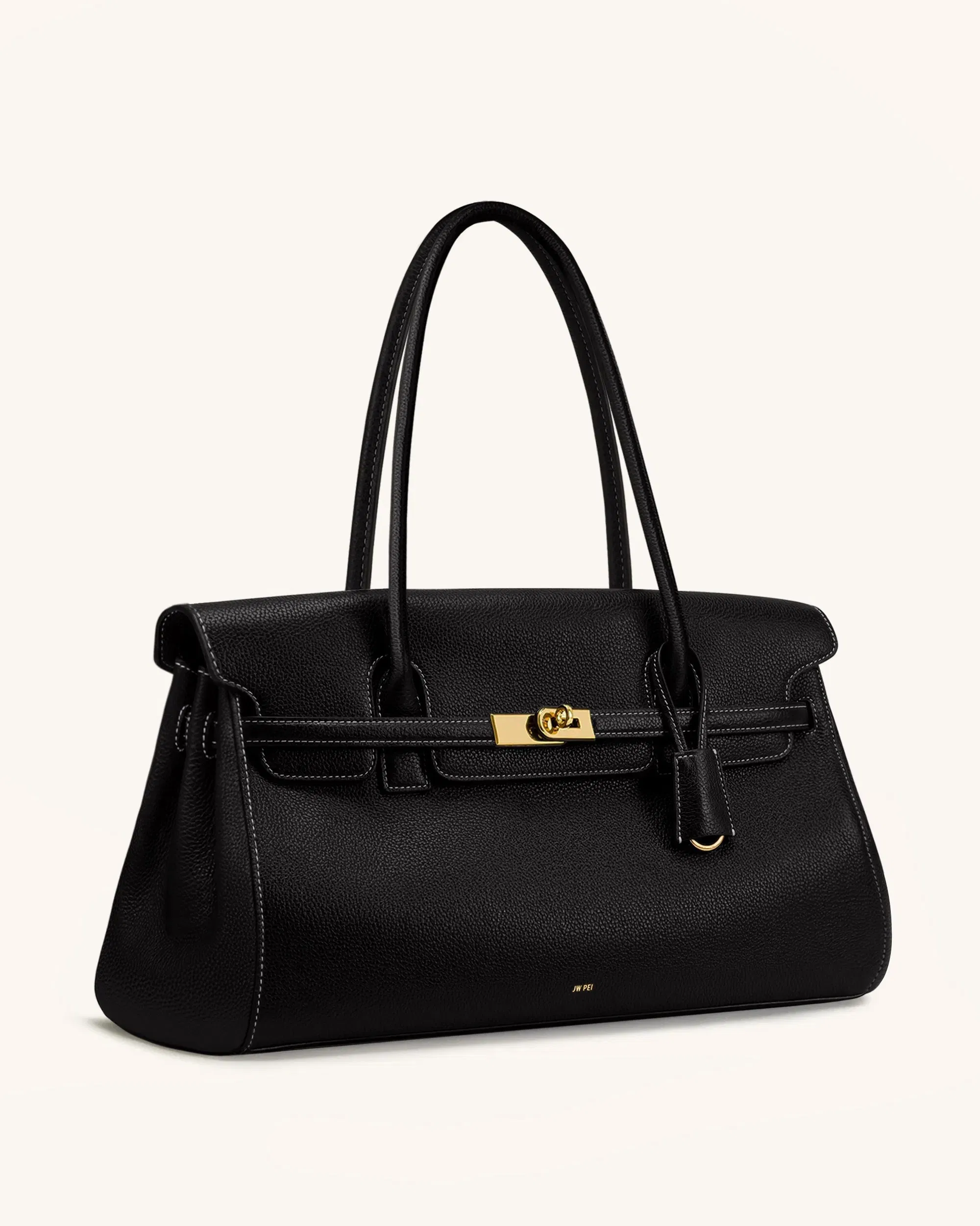 Yara Large Shoulder Bag - Dark Brown