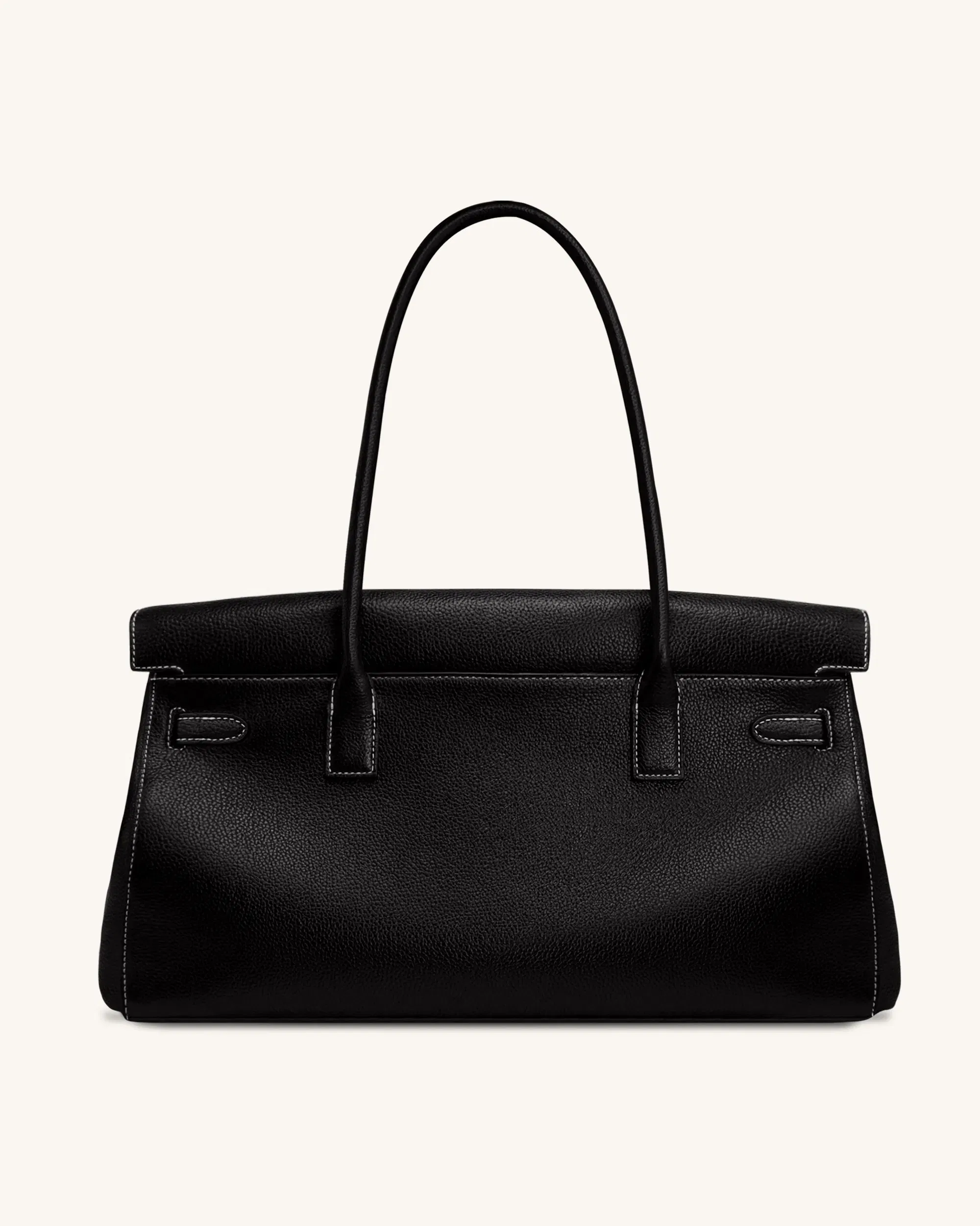 Yara Large Shoulder Bag - Dark Brown