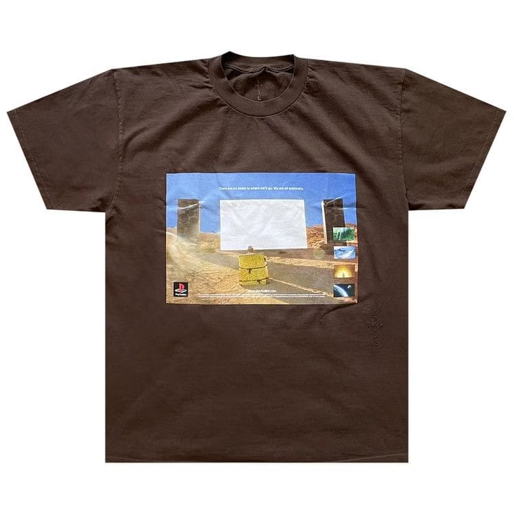 Travis Scott Monolith Day T-Shirt Brown