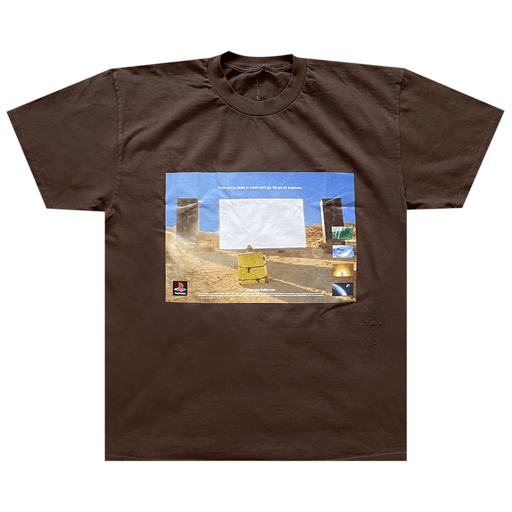 Travis Scott Monolith Day T-Shirt Brown
