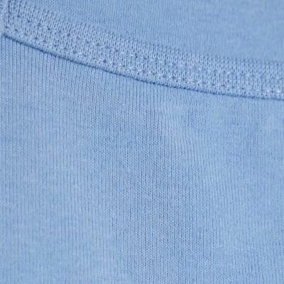 Blue Sleeveless Cotton Tank Top