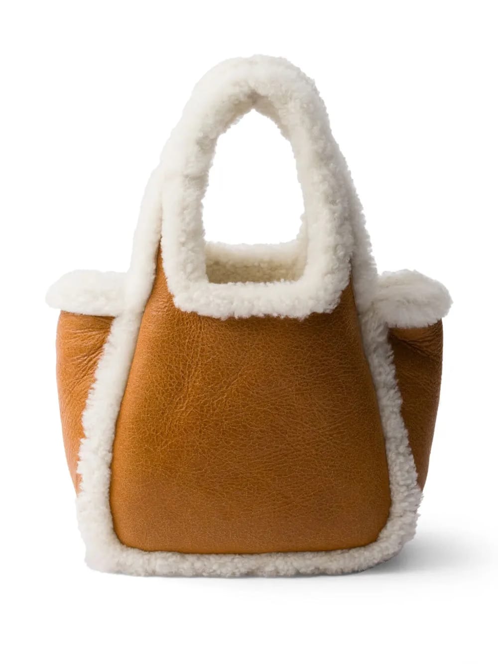 Shearling mini bag