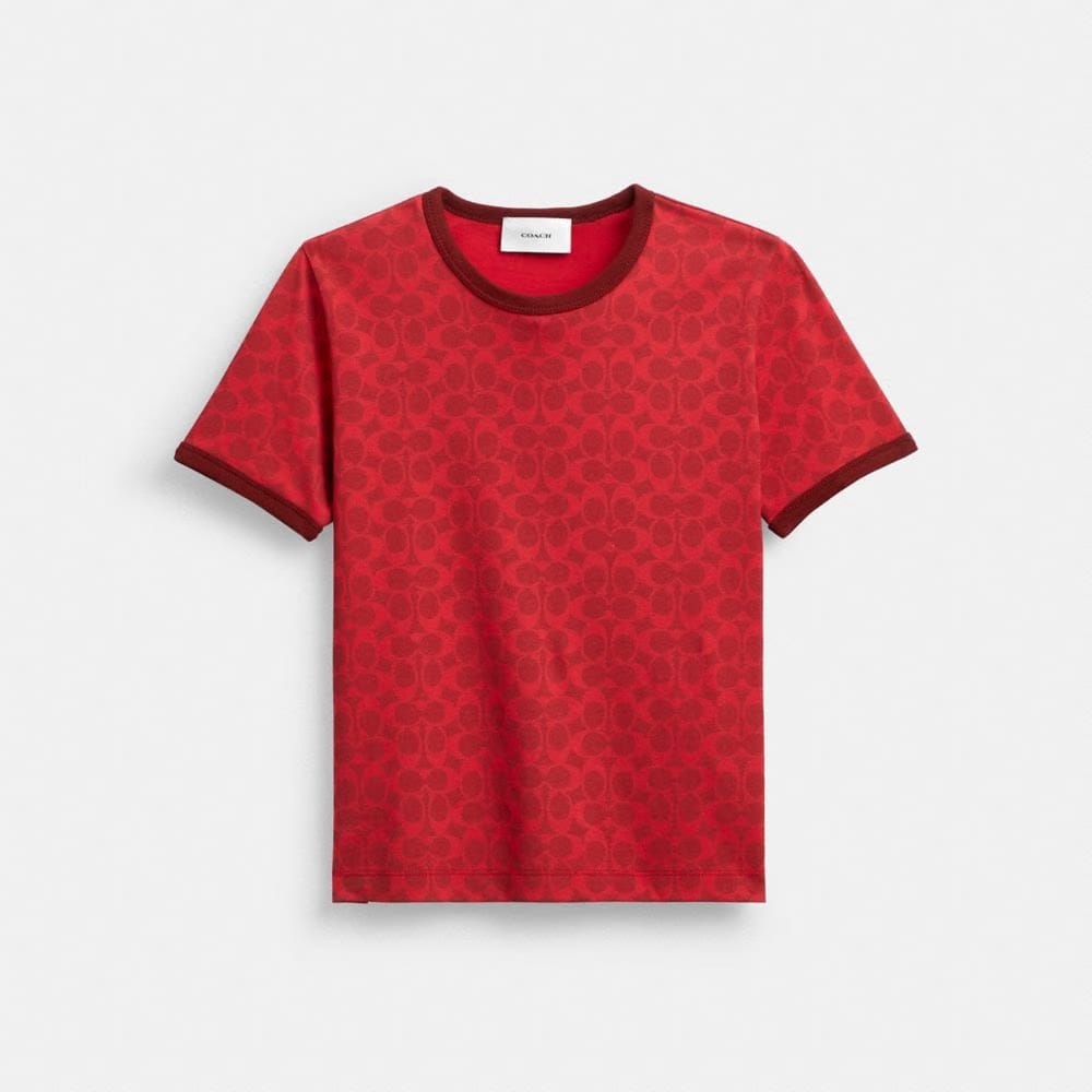 Signature Ringer T-Shirt In Organic Cotton