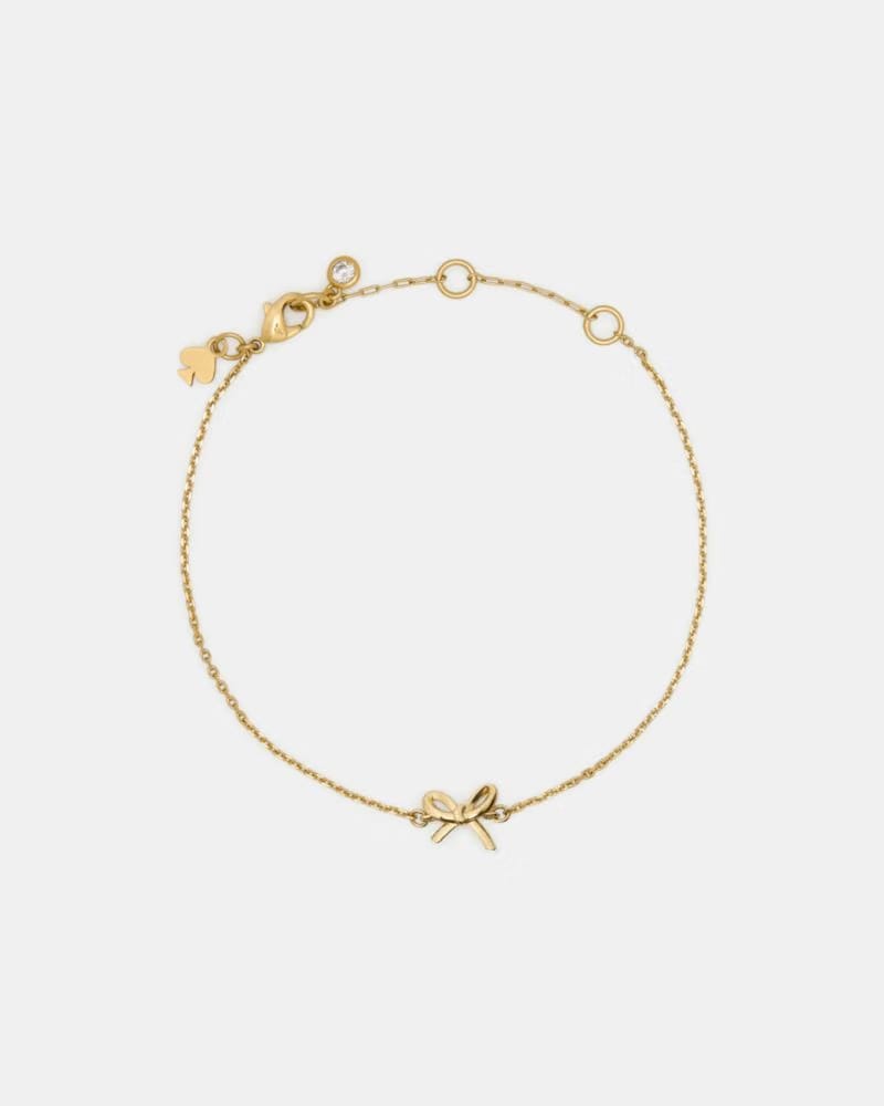 Girlie Pearlie Mini Bow Bracelet