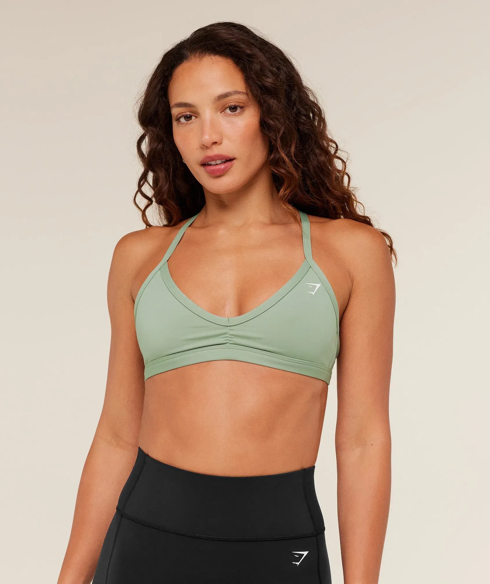 Gymshark Minimal Sports Bra - Haze Green