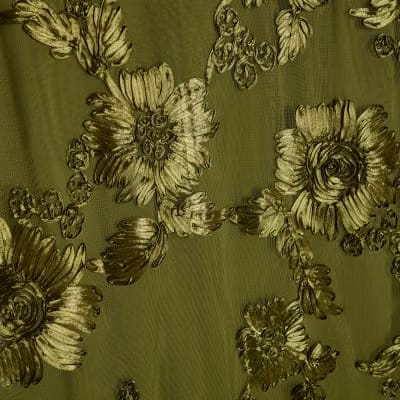 Khaki Cornelli Maxi Skirt