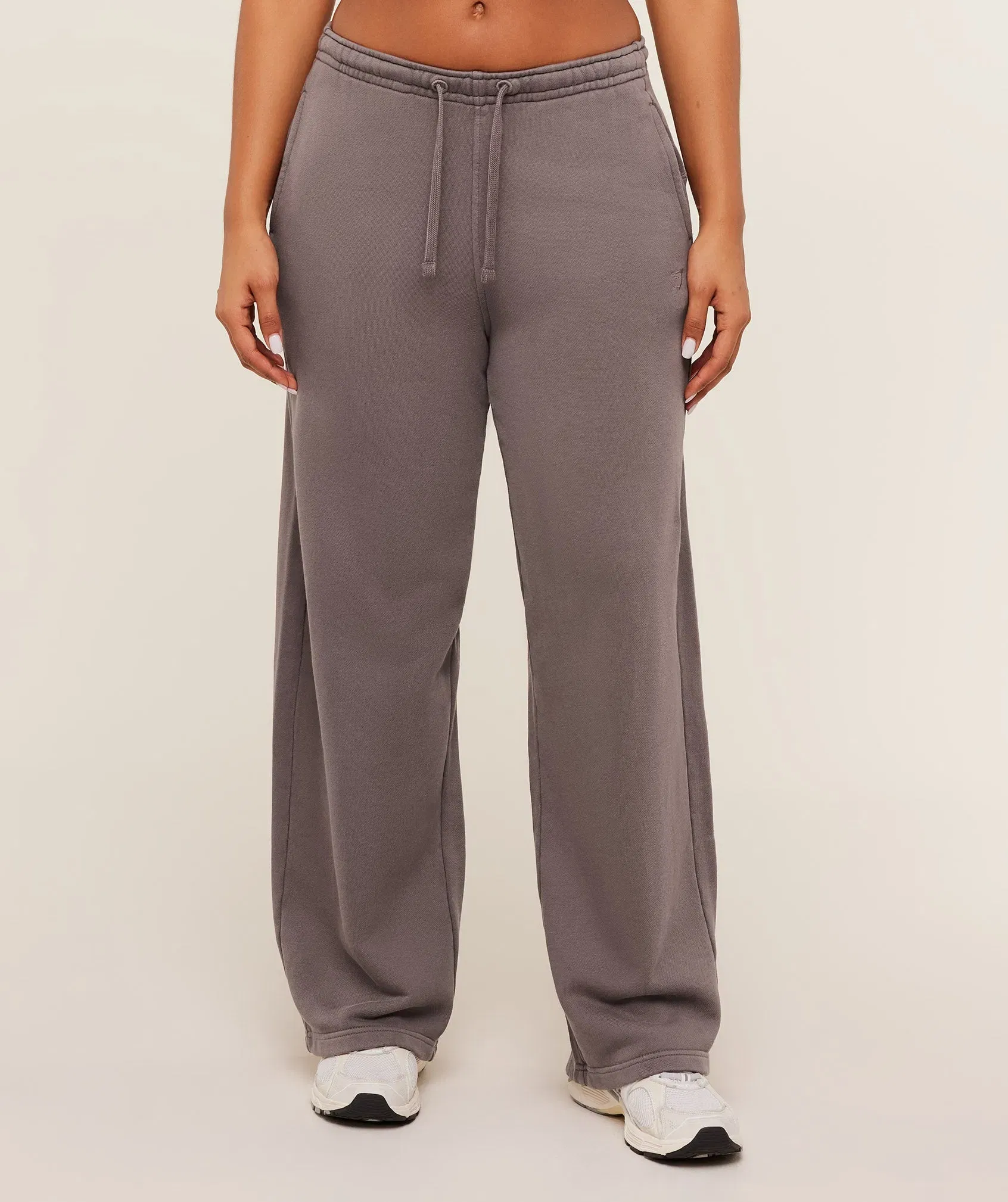 Gymshark Pump Straight Leg Pant - GS Cool Brown/WASH