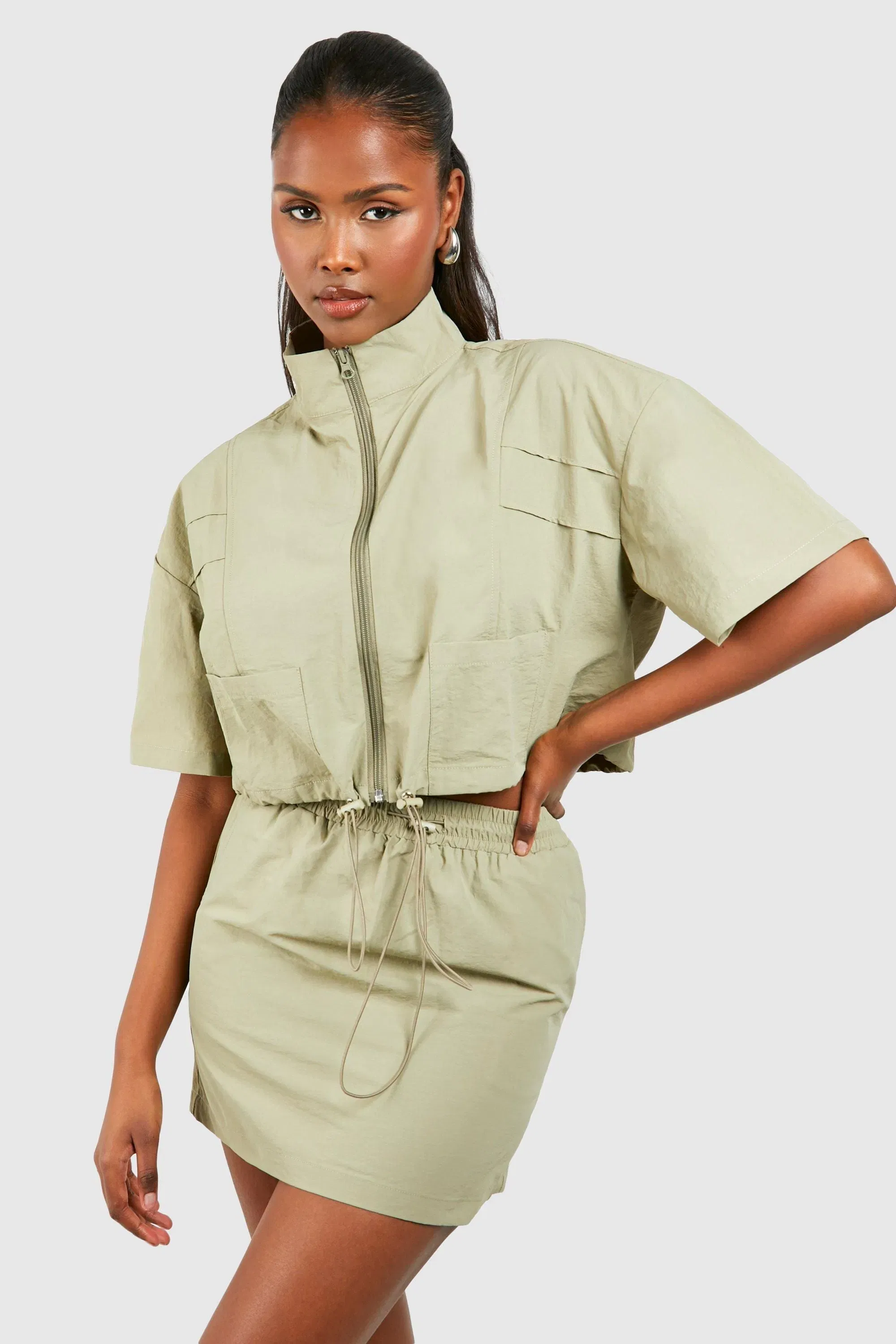 Cargo Mini Skirt