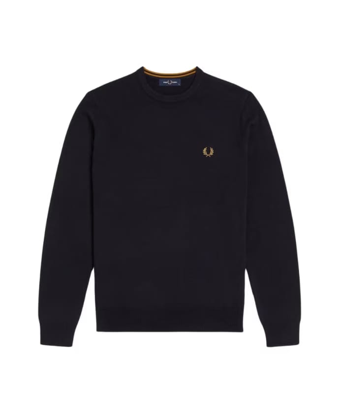 Fred Perry Wool Crewneck Sweater