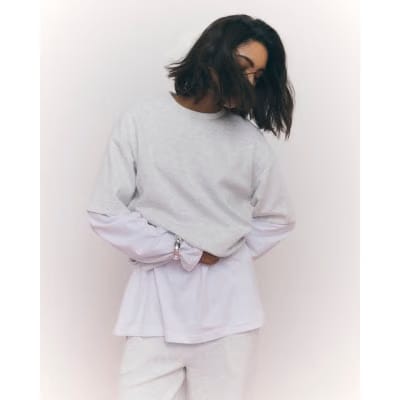 Grey Premium Boxy T-shirt
