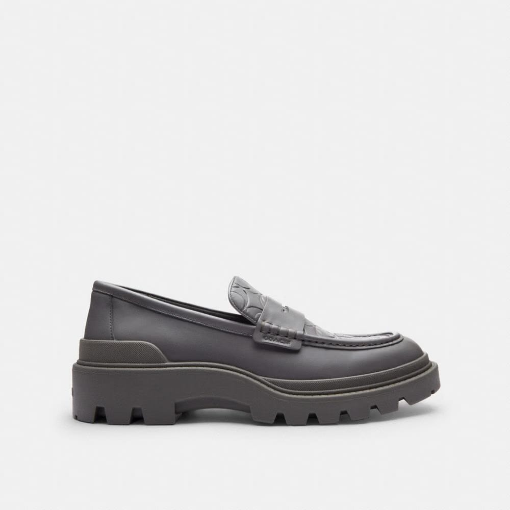 Loafer With Signature Print