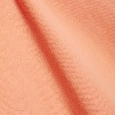 Coral Grown On Sleeve T-Shirt