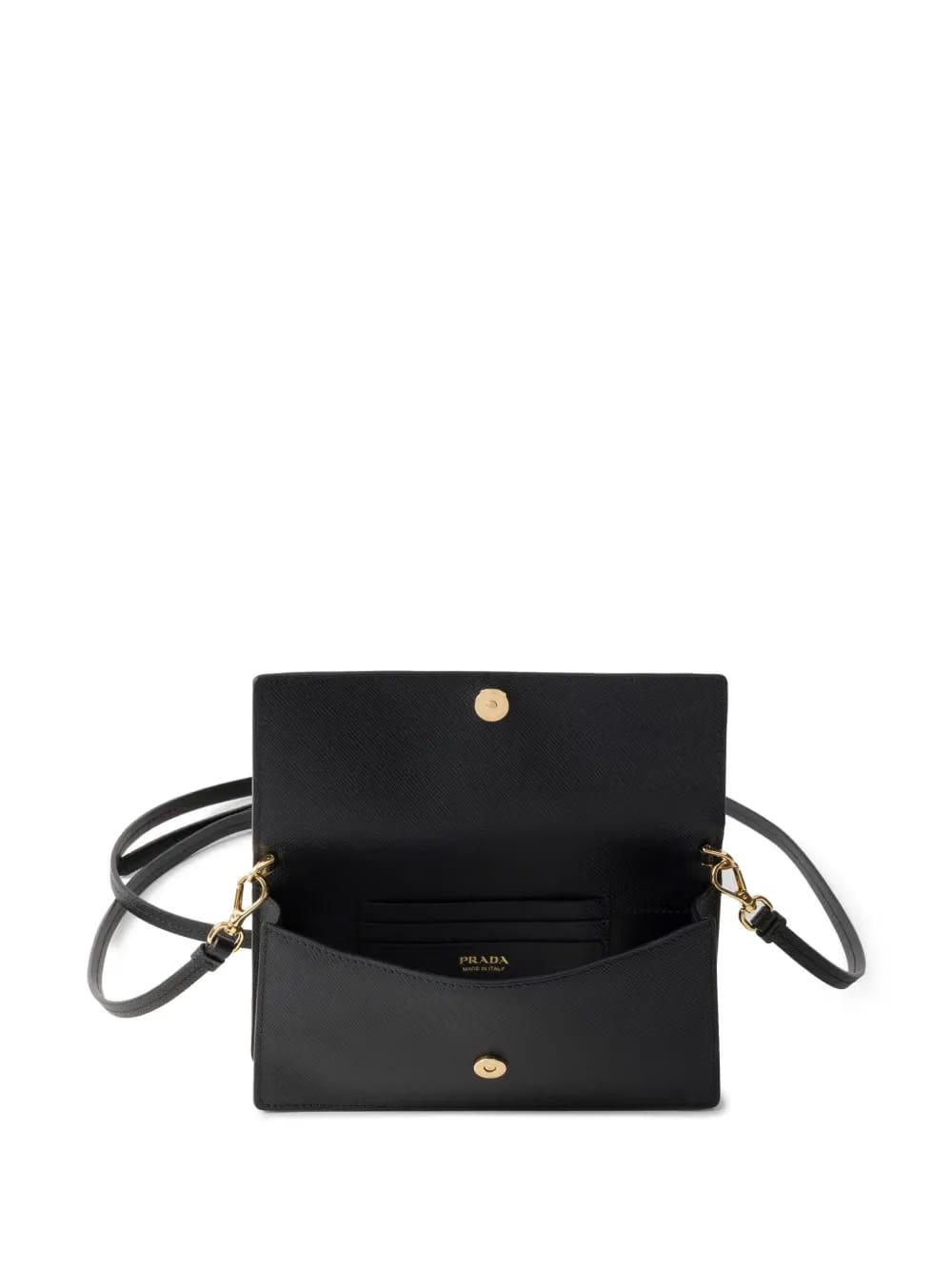 triangle-logo leather mini bag