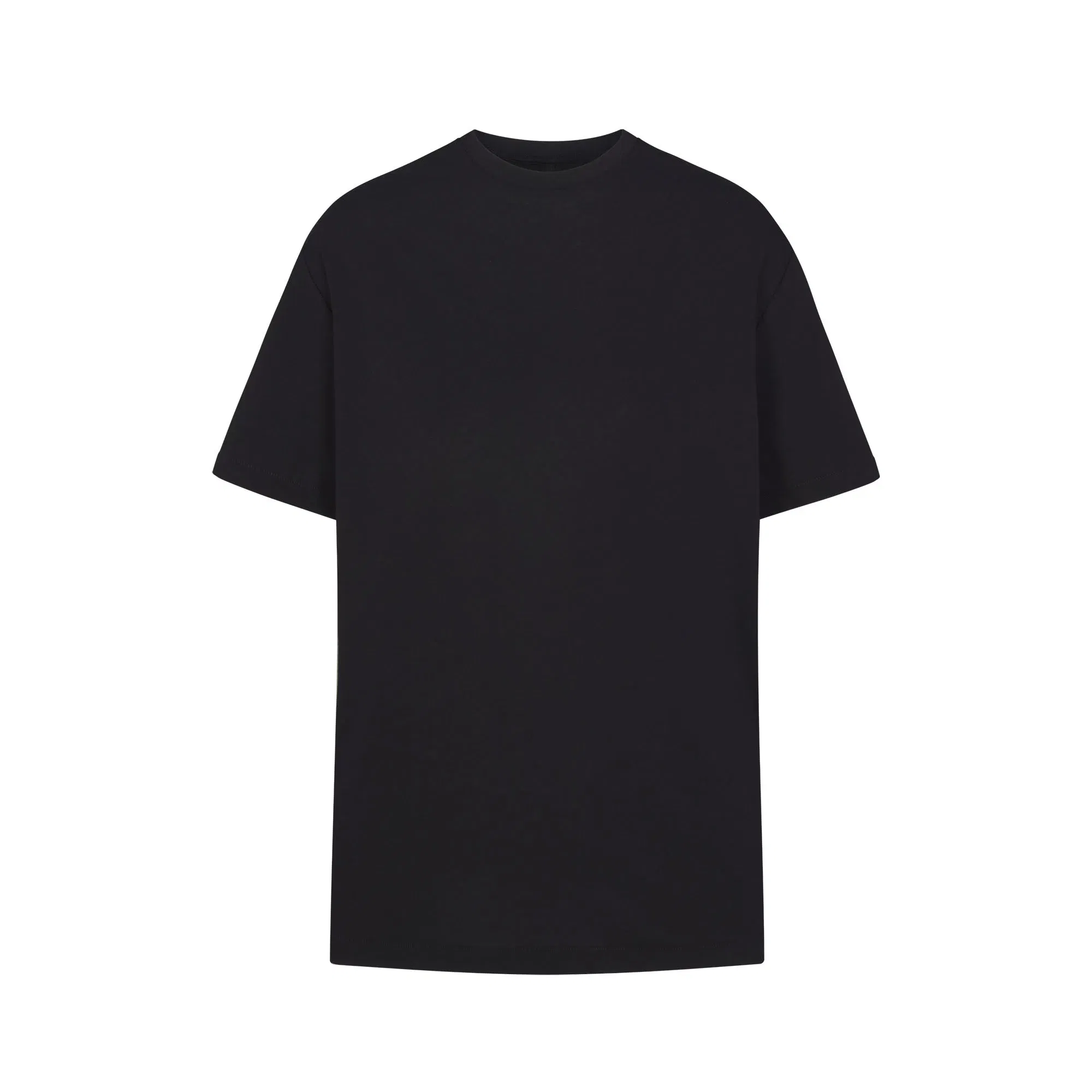 RELAXED TEES OVERSIZED LONG T-SHIRT | ONYX