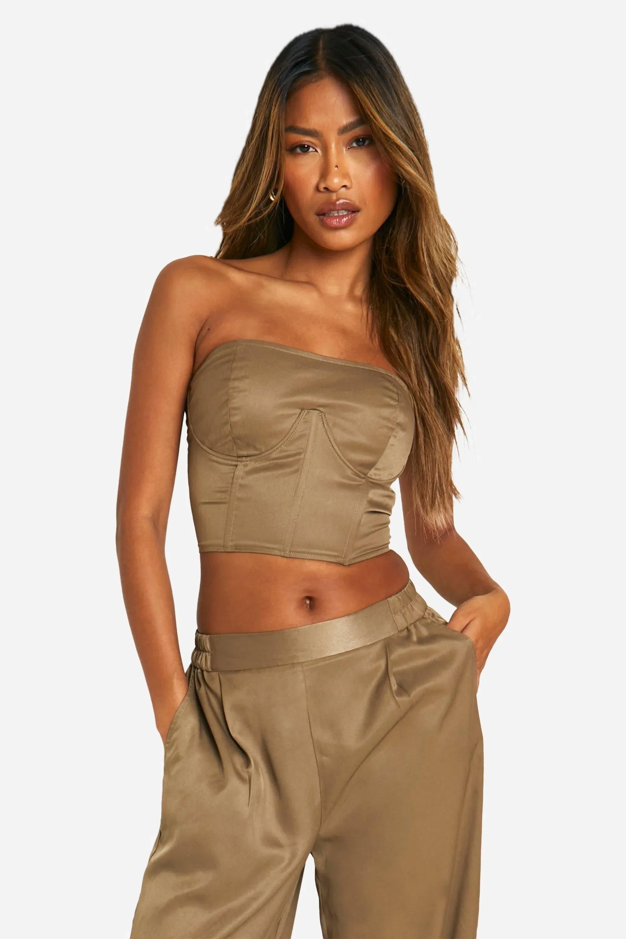 Structured Cropped Bandeau