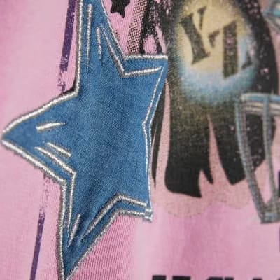 Pink Year Zero Short Sleeve Sweatshirt