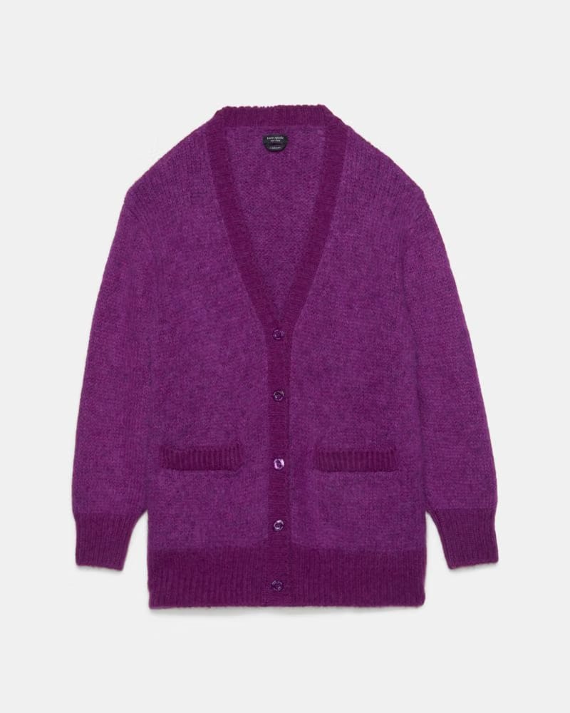 Fuzzy Oversized Cardigan