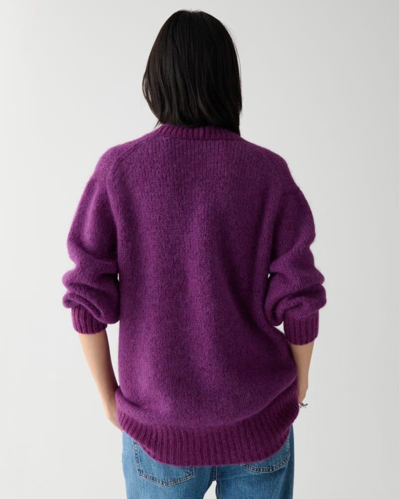 Fuzzy Oversized Cardigan