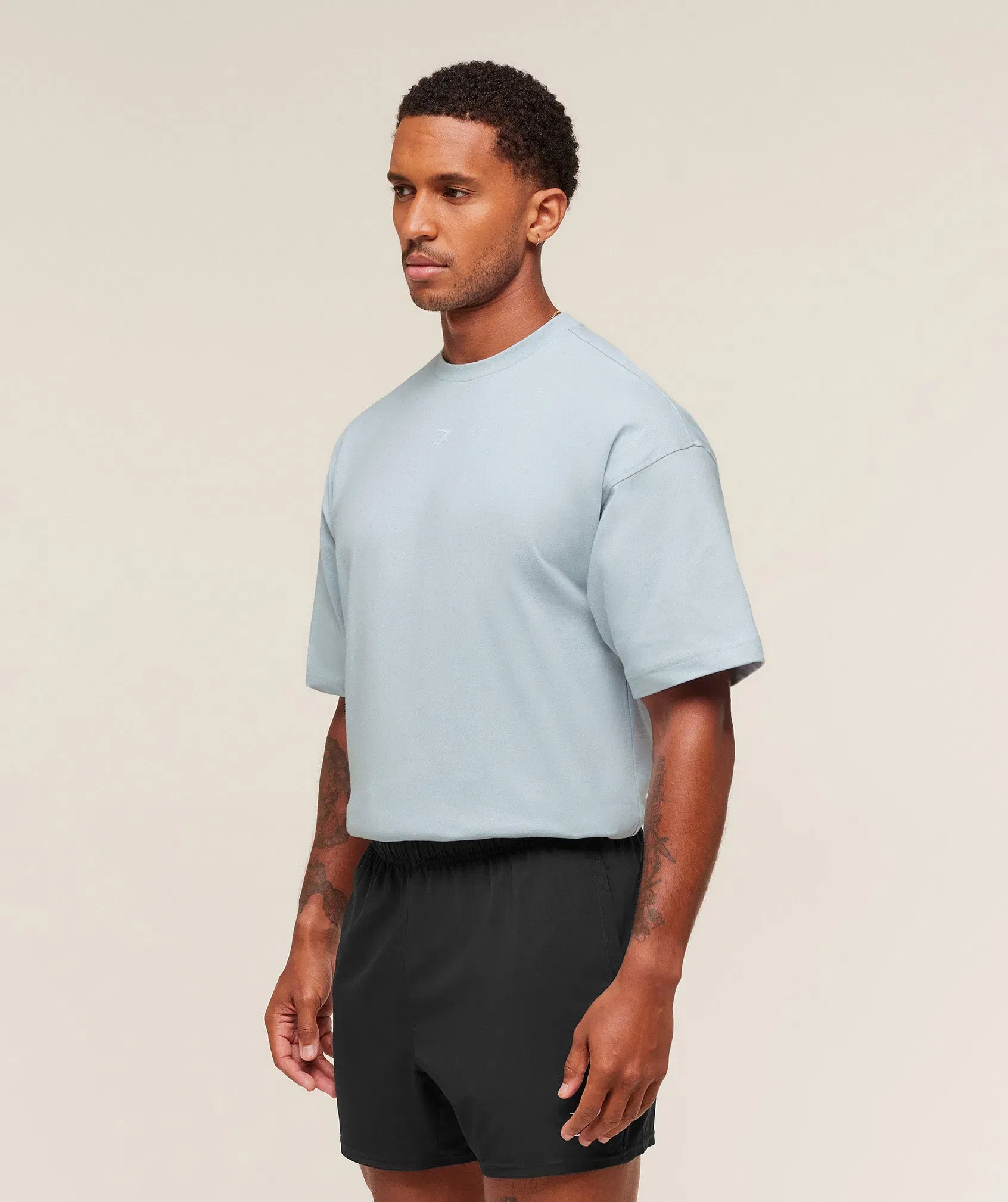 Gymshark GSCC T-Shirt - Smoke Blue