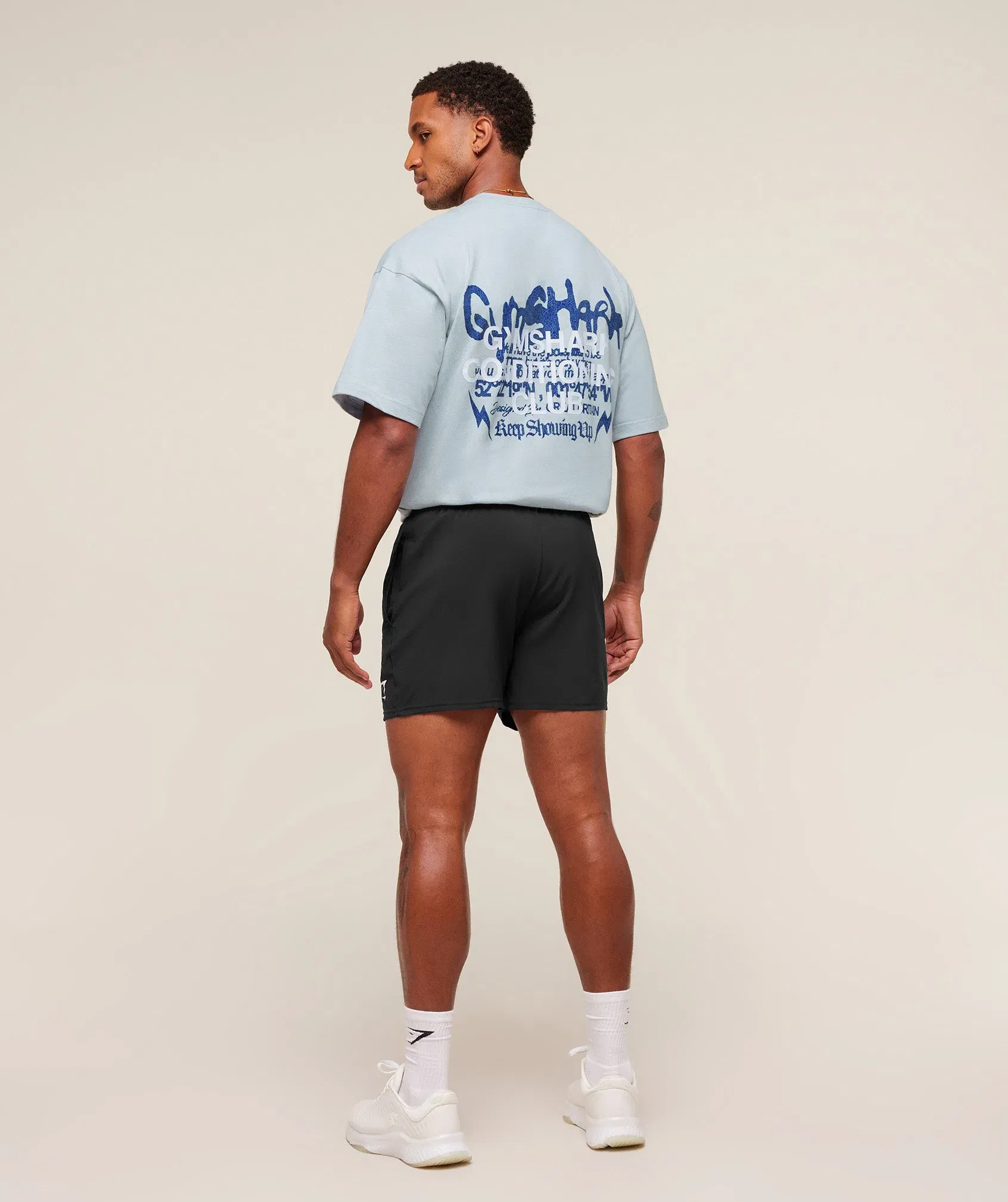 Gymshark GSCC T-Shirt - Smoke Blue