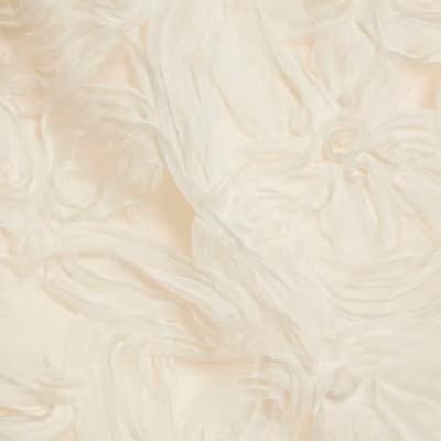 Cream Floral 3D Mini Skirt