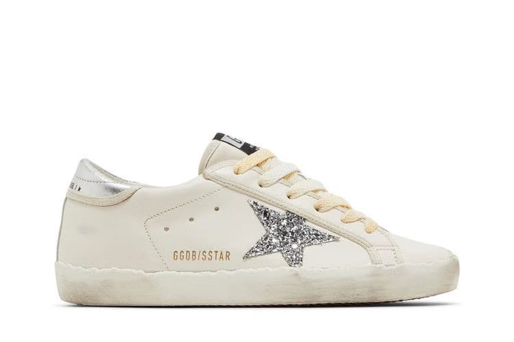 Golden Goose Wmns Superstar 'White Silver Glitter'