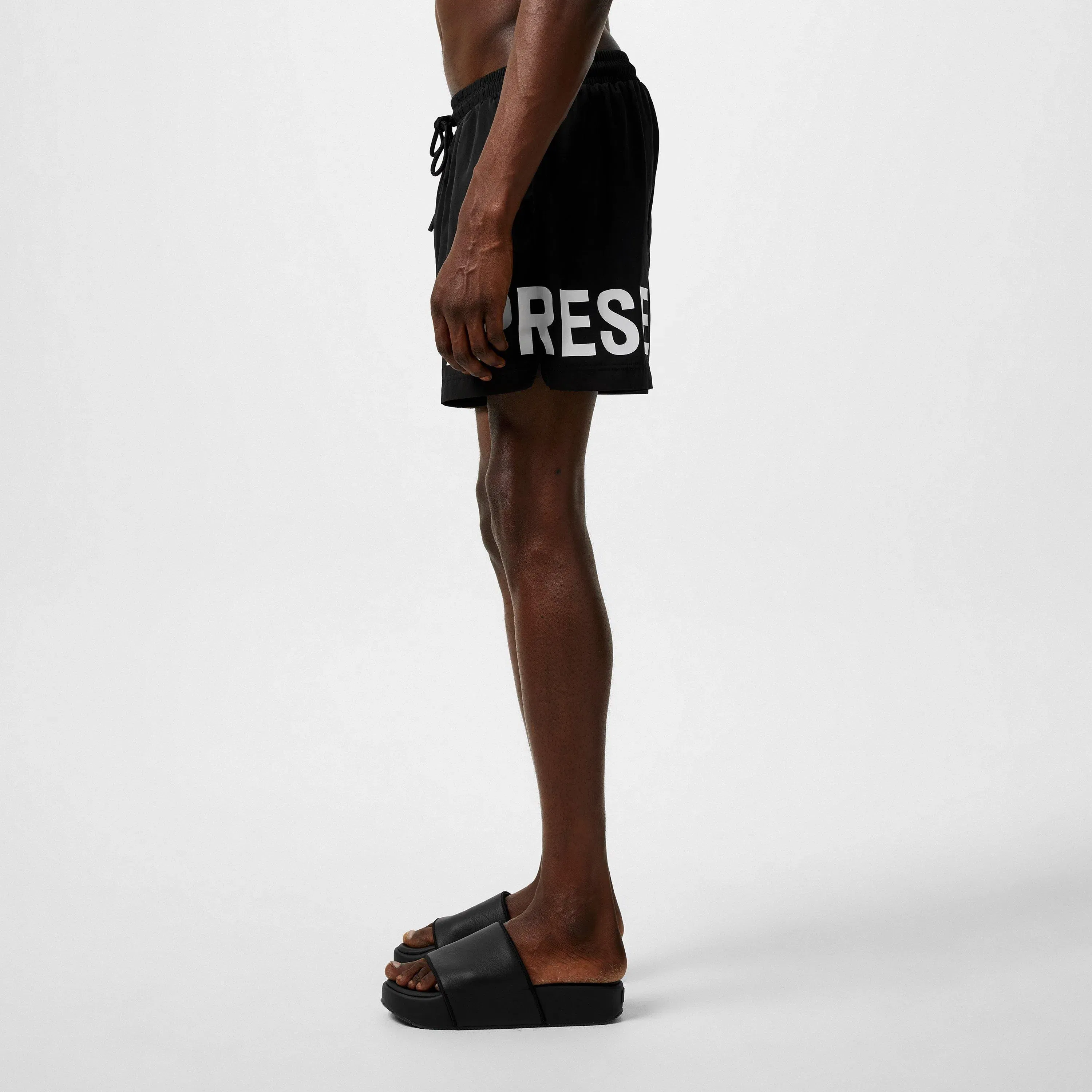 Text Logo Swim Shorts