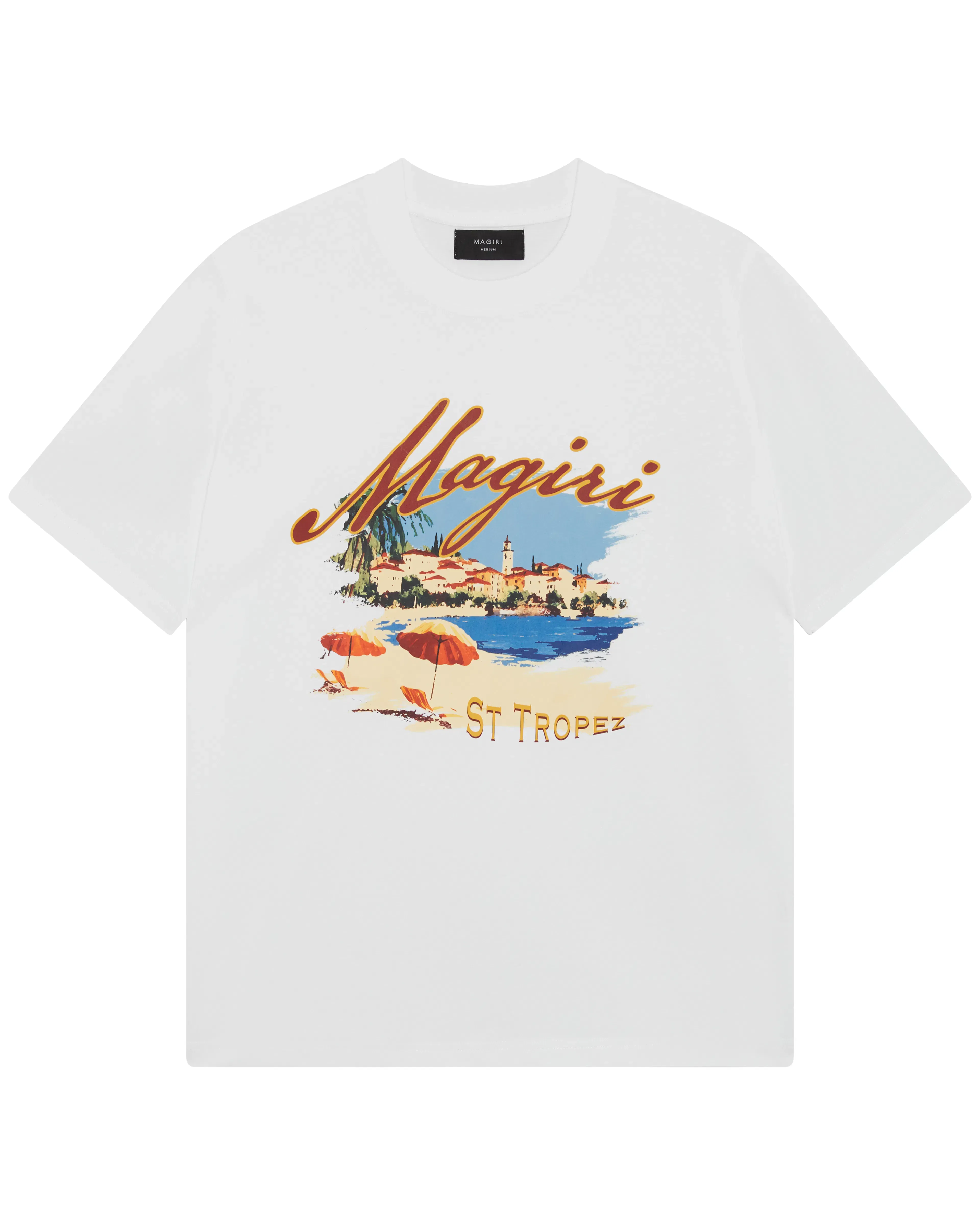 Magiri St. Tropez Printed T-Shirt in White