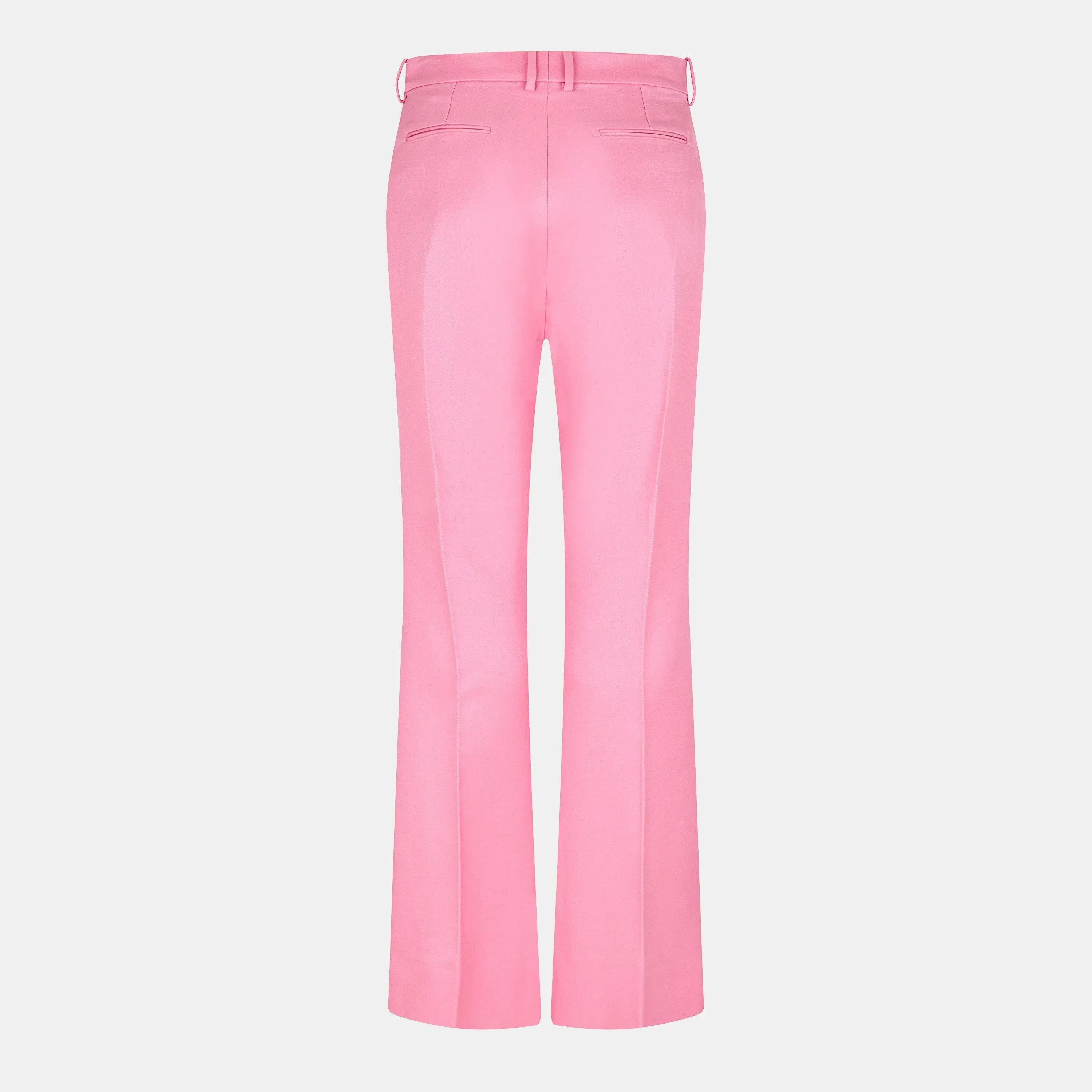 High-Quality Structured Knitted Trousers