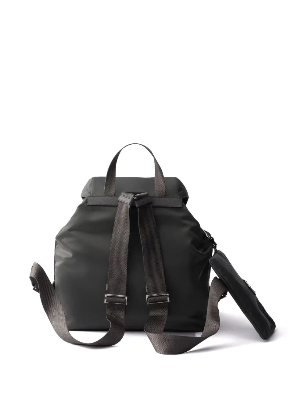 flap-closure front-pockets backpack