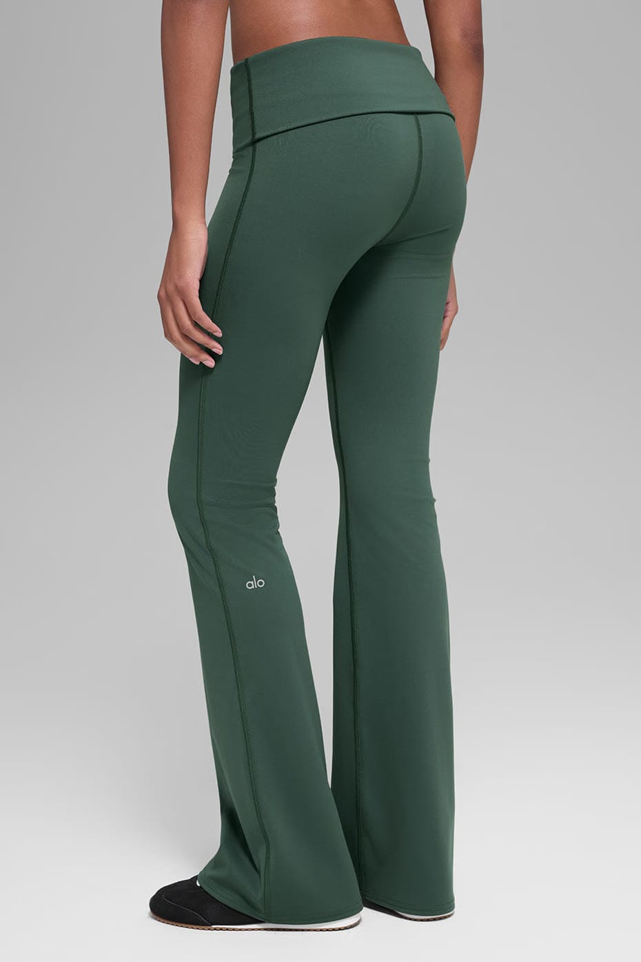 ALO Softsculpt Foldover Flare Legging
