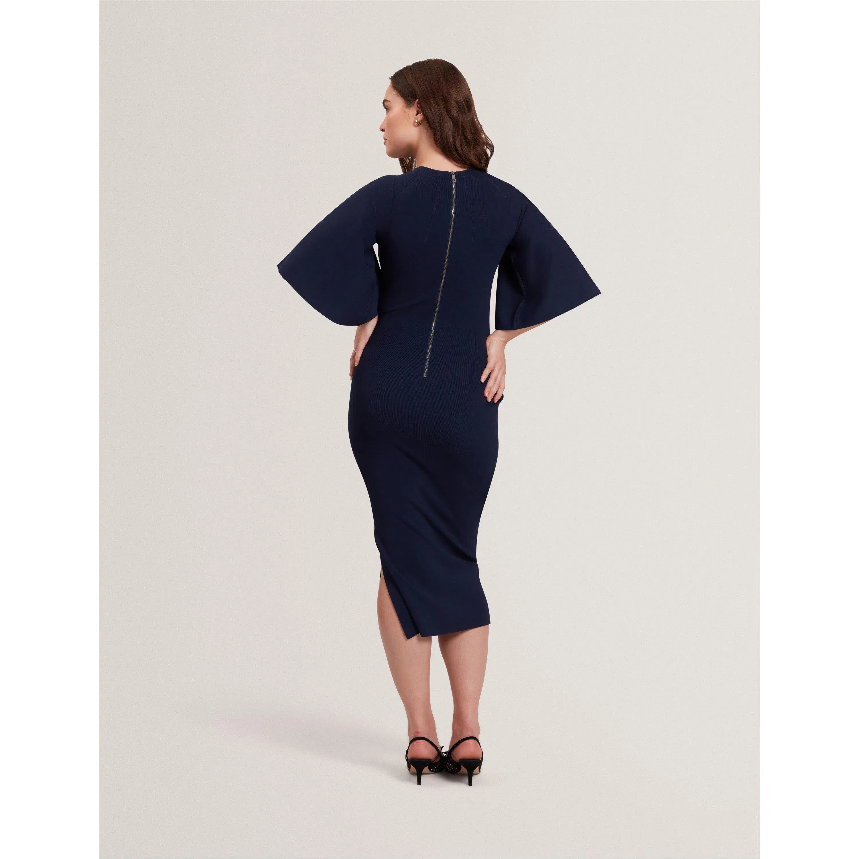 Flute Midaxi Dress