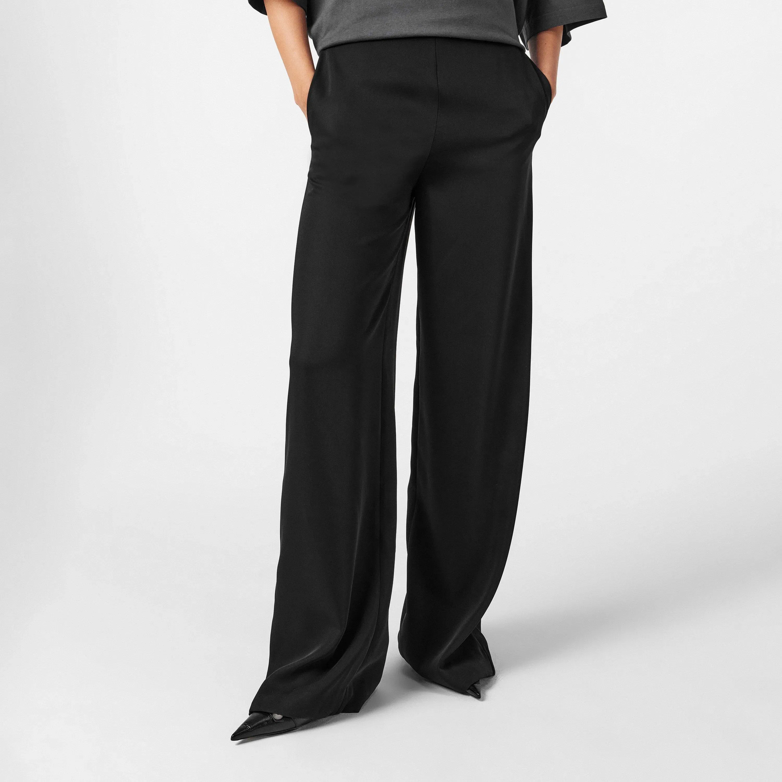 Contemporary Fit Straight Leg Trousers