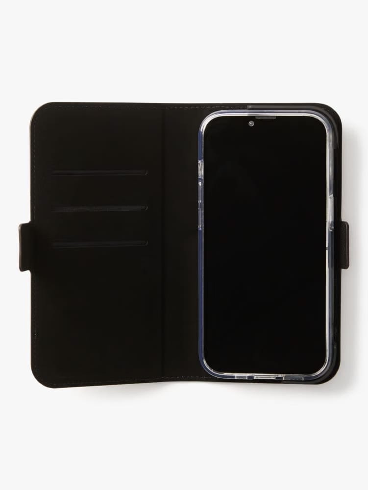 Morgan Colorblock iPhone 14 Pro Magnetic Wrap Folio Case