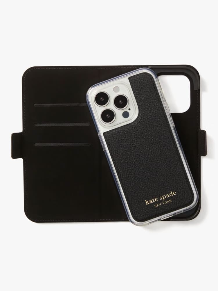 Morgan Colorblock iPhone 14 Pro Magnetic Wrap Folio Case