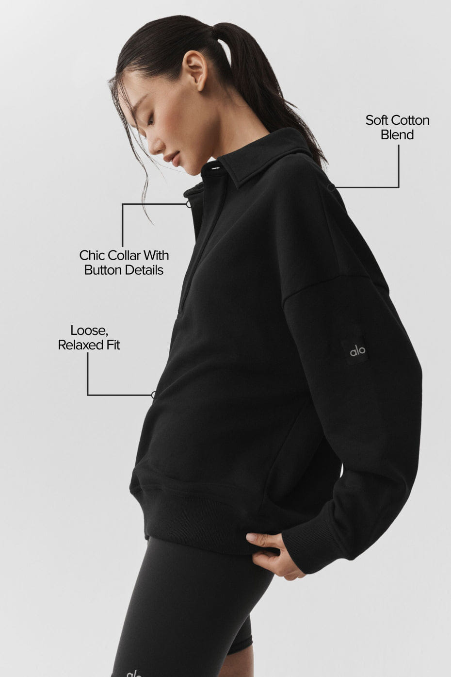 Take It Easy Long Sleeve Henley Pullover