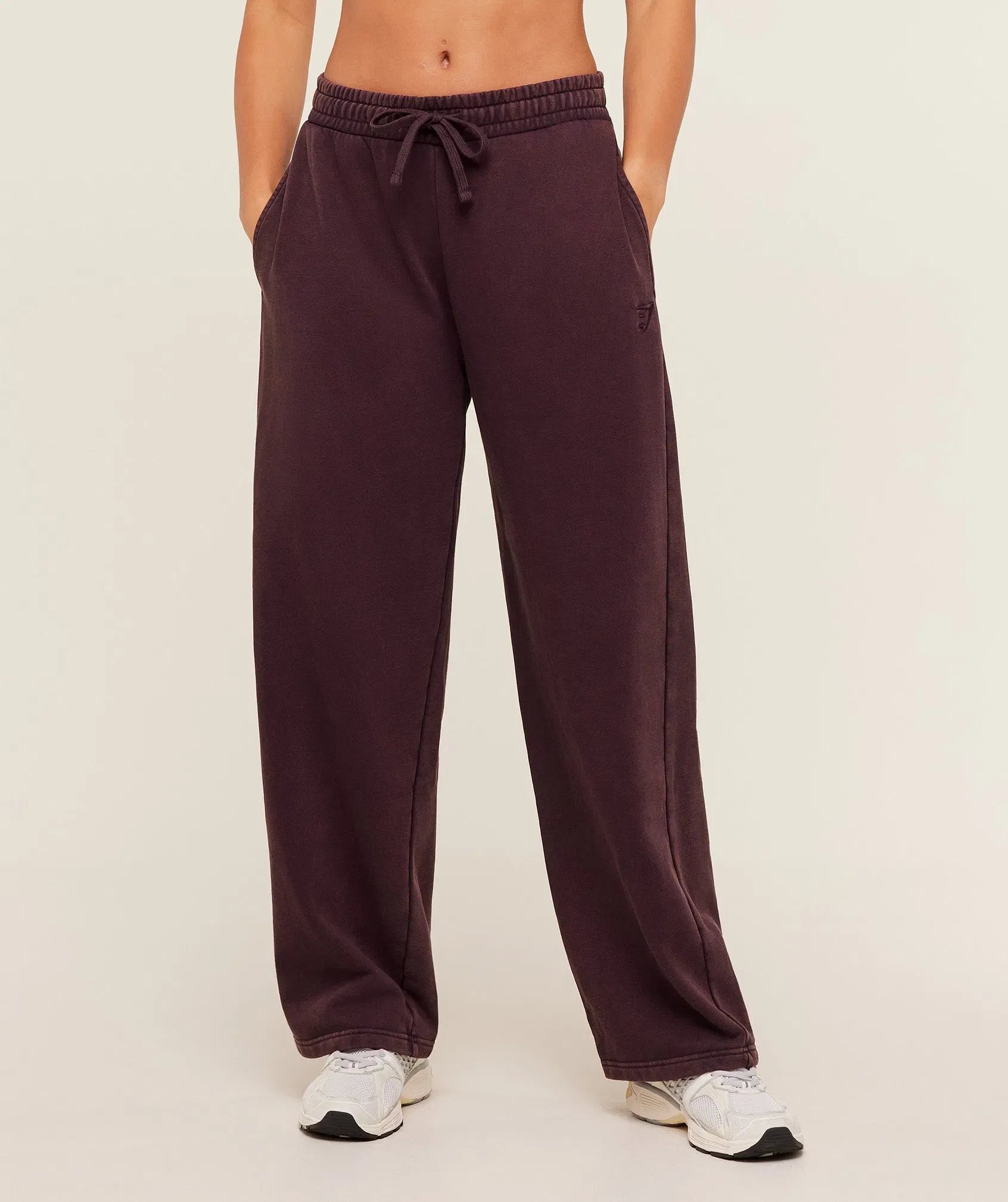 Gymshark Power Washed Joggers - Cherry Purple/Acid Wash