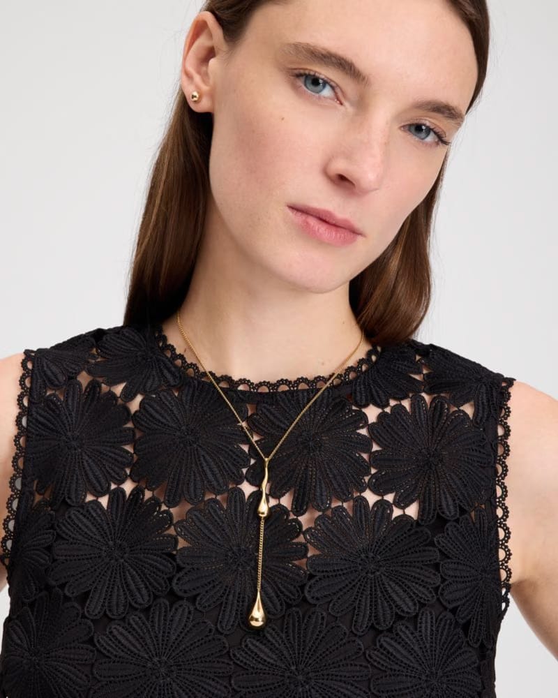 Molten Lariat Necklace
