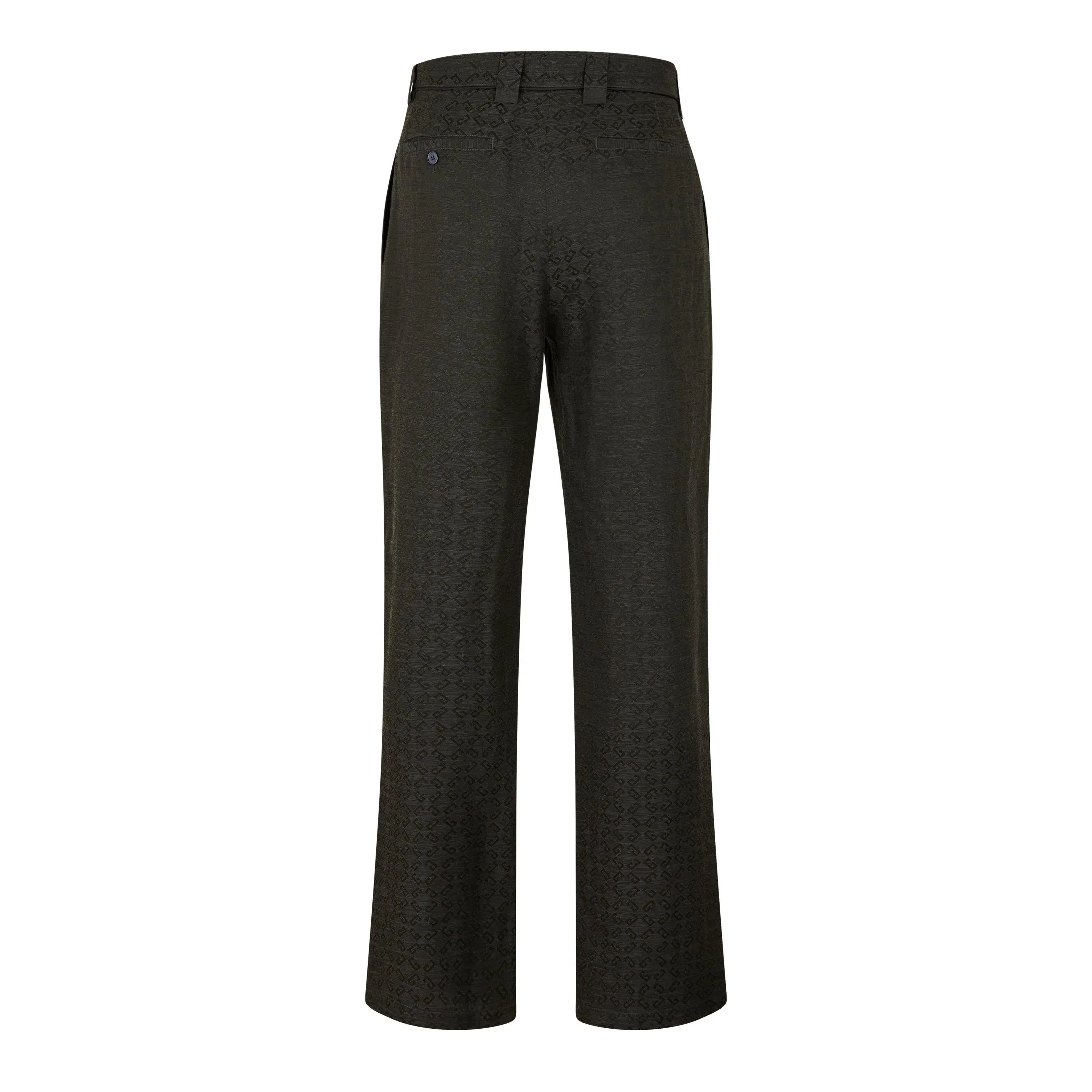 Monogram Jacquard Trousers